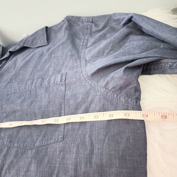 Gap factory men's size XXL relaxed fit chambrey - Picture 5 of 5
